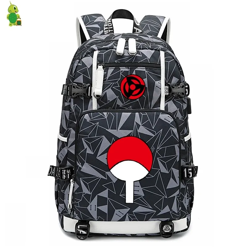 Аниме Наруто Uzumaki рюкзак для женщин и мужчин рюкзак для ноутбука школьные сумки для подростков большой емкости рюкзак для путешествий Повседневный Рюкзак