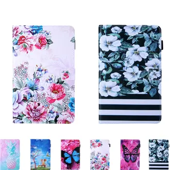 

Sleeve Bags Case For Samsung Galaxy Tab a6 7.0 A 7 inch T280 T285 SM-T280 Cover Tablet butterfly Flip PU Leather Funda Shell