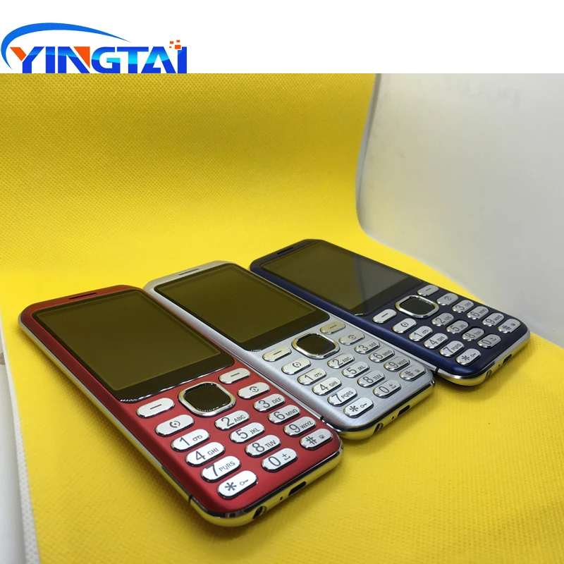 Oringinal new model YINGTAI S1 Ultra-thin Metal Plating Dual SIM Curved Screen Feature Mobile phone Bluetooth Business Cellphone