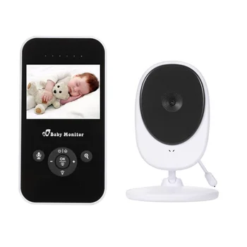 

Baba Eletronica baby monitor avent 2.4 inch LCD IR Night Light Vision Intercom Lullabies Temperature Monitor 2X Zoom