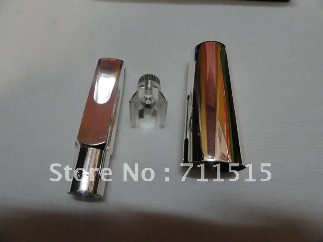 

Professiona Silvering Plated drop B Tenor saxophone Mouthpiece Metal Alto Sax Mouthpiece 7 for Playing the Jazz Music