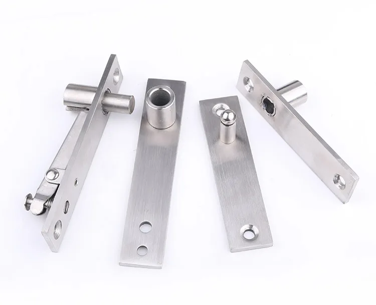 Stainless steel Door Rotating shaft/hinges,Adjustable gap,Wooden door hidden hinge,top and bottom,Mute,door hardware