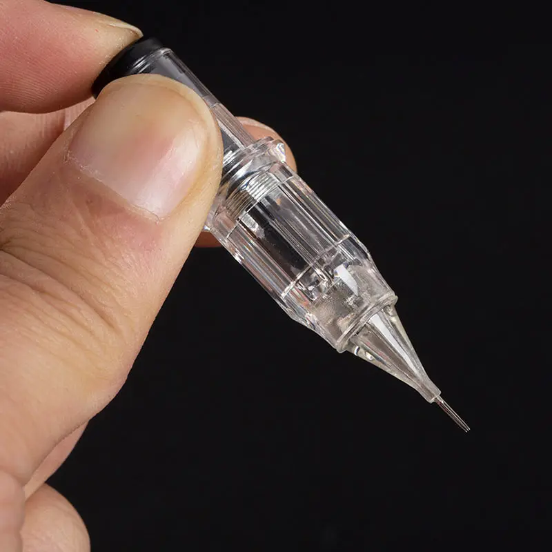 

15pcs/lot 3RL Disposable Sterilized Eyebrow Permanent Makeup Cartridge needles for Goochie M8 machine pen Tattoo Needles Blades