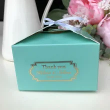 60 персонализированных свадебных этикеток Спасибо наклейки на заказ вечерние ярлыки для сувениров коробки детский Душ Чистая прямоугольная виниловая наклейка