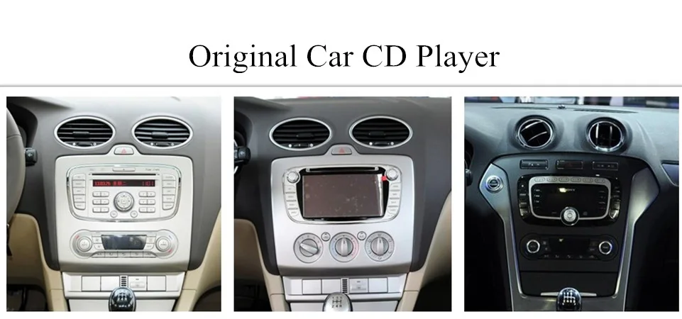 Excellent MEKEDE Car Multimedia Player Android 8.1 GPS 2 Din car dvd player for FORD/Focus/S-MAX/Mondeo/C-MAX/Galaxy wifi car radio RDS 3