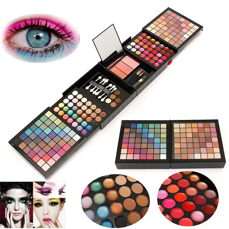

Makeup Set Box Professional Make Up Palette Kits 177 Colors Eyeshadow Concealer Lip Gloss Blush Powder Contour Palette Cosmetic