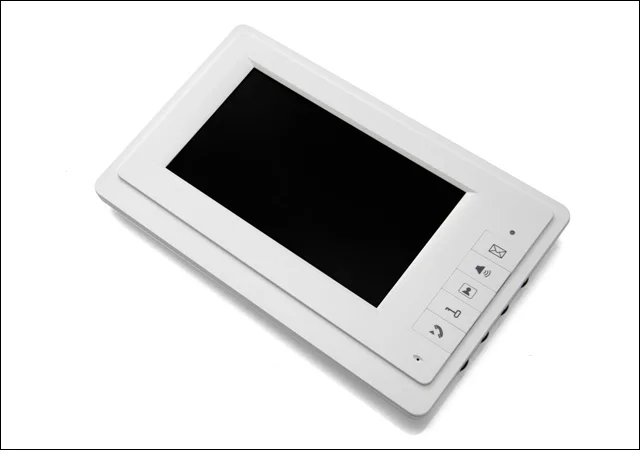 indoor monitor show Apartment Wired Video Door Phone Audio Visual Intercom Entry video intercom System 