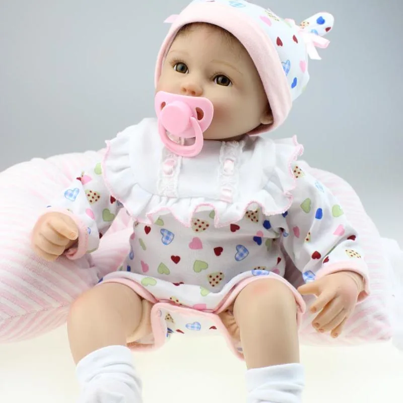 2015 Best Christmas Gift 45cm 45cm Silicone Reborn Toddler Dolls