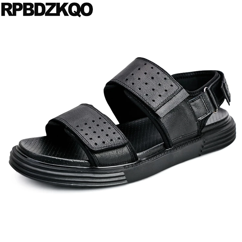 

Casual Roman High Quality Nice Beach Flat Italian Men Gladiator Sandals Summer Platform Breathable Designer Shoes Native Fashion