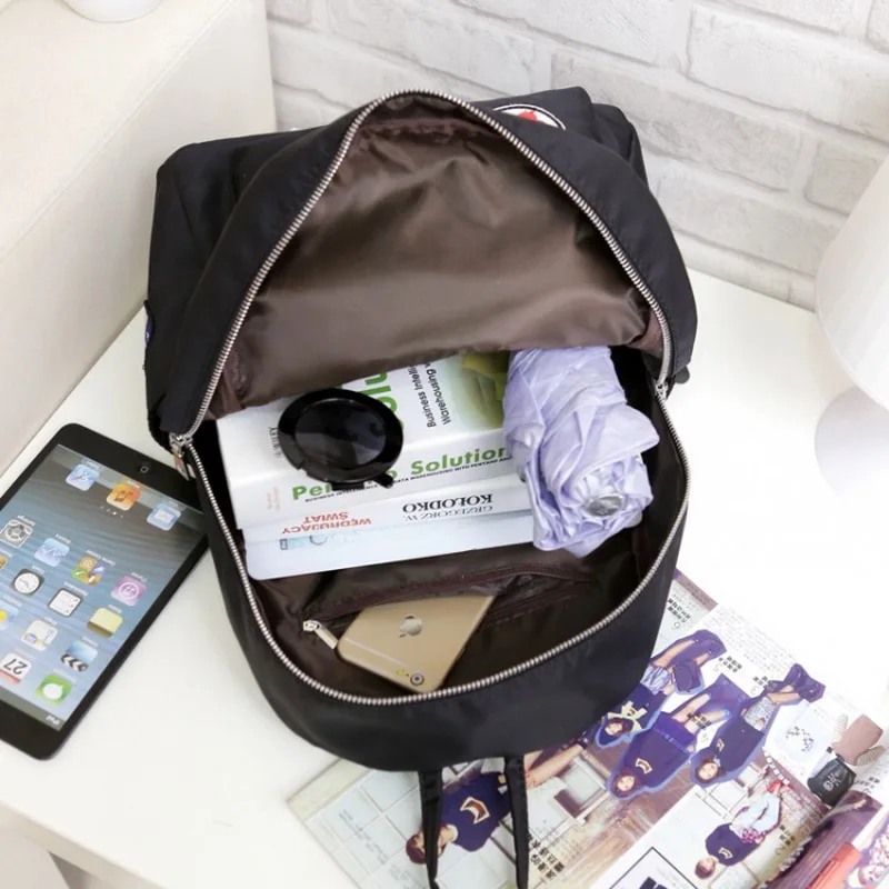Леди нейлон Рюкзаки для подростка Обувь девочек Daypacks Для женщин модные рюкзаки