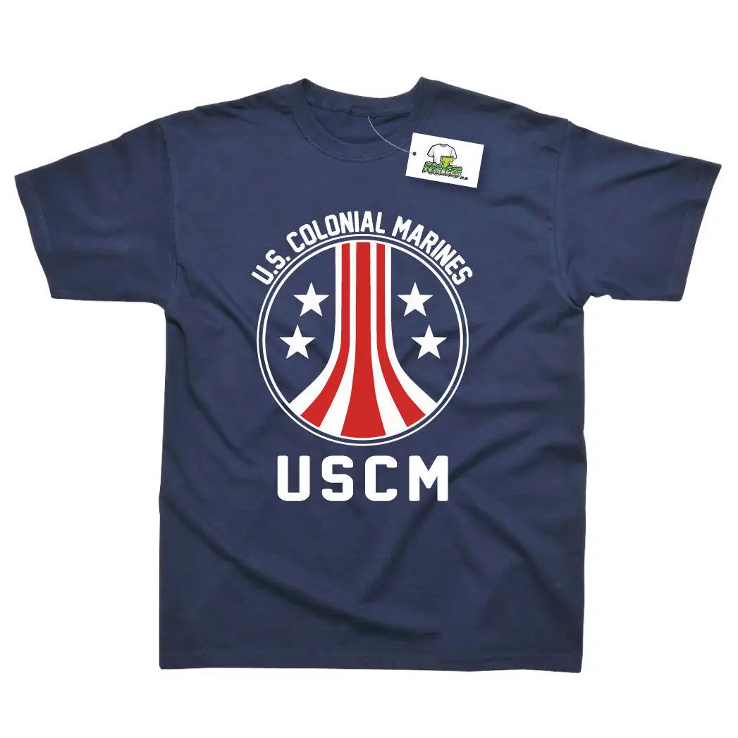 Американский колониальный Морпехи USCM Вдохновленный иностранранец напечатан