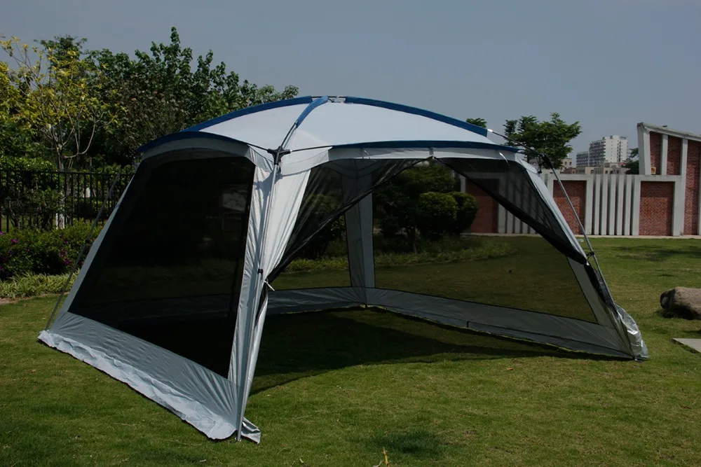 tenda grande gazebo sun abrigo com mosquiteiro