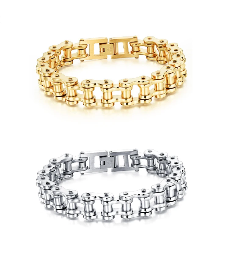 Мужской браслет из нержавеющей стали в стиле панк рок 8 46 дюйма|male bracelet|biker menbracelet