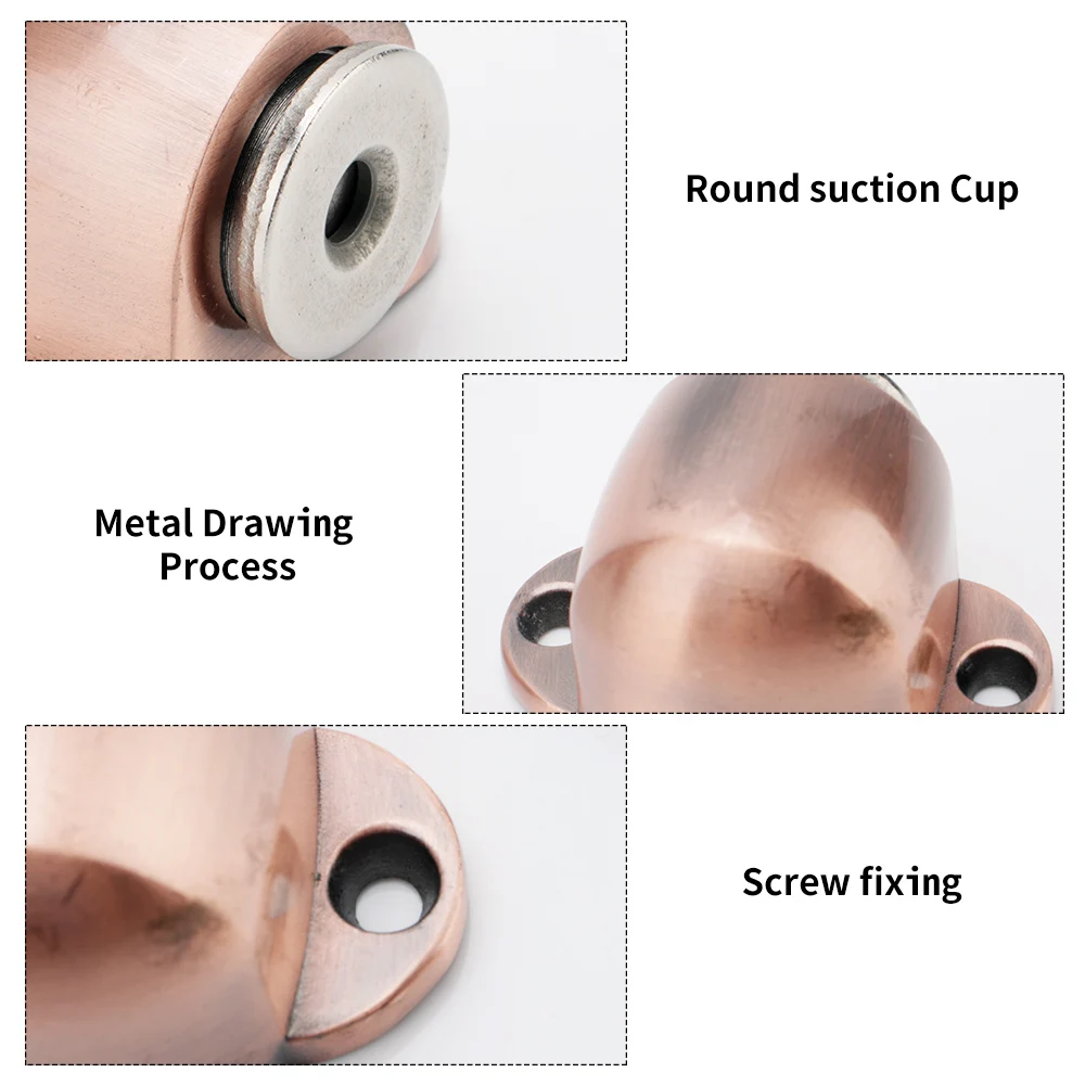 Магнитный дверной ограничитель из нержавеющей стали Сильный магнитный дверной ограничитель всасывающий держатель дверей скрытый дверной ограничитель мебельная фурнитура