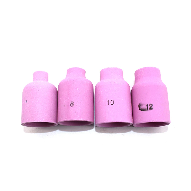 10Pcs Welding Tools TIG Welding Machine Accessories/Consumables Extra Dia Porcelain WP26 17 18 Torch Shield Cups Ceramic Nozzles qq 150 qq 150a qq150 qq 150 150a tig argon welding welder torch burner nozzle ceramic shield cup 10 piece