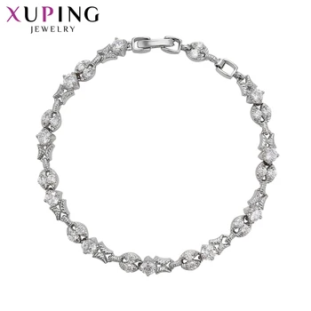 

Xuping Fashion Simple Bracelets Popular Design High Quality Bracelets for Women Jewelry Gift for Thanksgiving 73554
