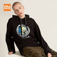 Xiaomi Youpin свитер с капюшоном флисовые модные для мужчин женщин толстовки кофты осень зима теплый пуловер