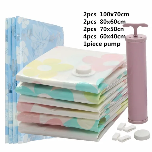 vacuum bag travel pump