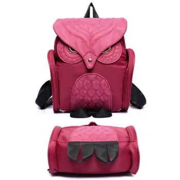 

Cute Owl Fashion Backpacks Cartoon Women Backpack Travel Mode Leather Female Girls Rucksack Shoulder School Bag 2019 New