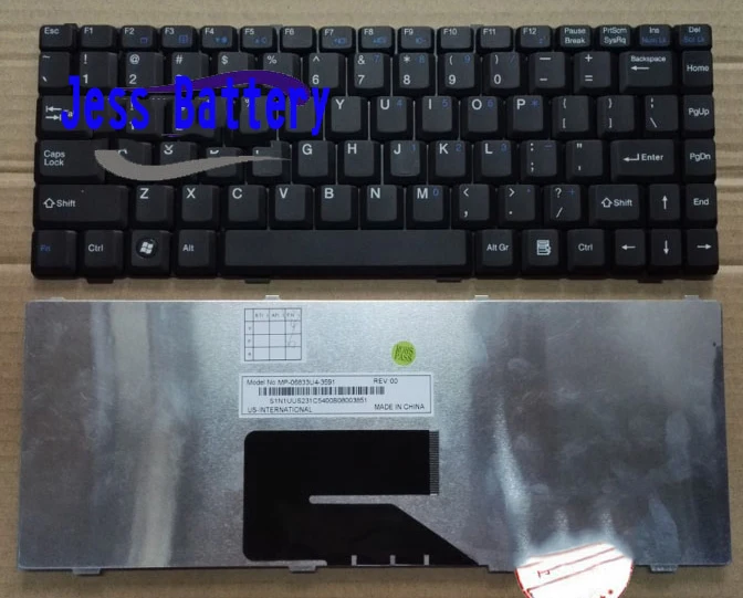 

News notebook laptop keyboard for NEC S3200 US layout