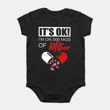 

Baby Onesie Baby Bodysuits kid t shirt Dr Pepper -It's Ok t shirt