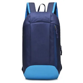 

Men small Backpack polyester patchwork Travel shoulder Bags