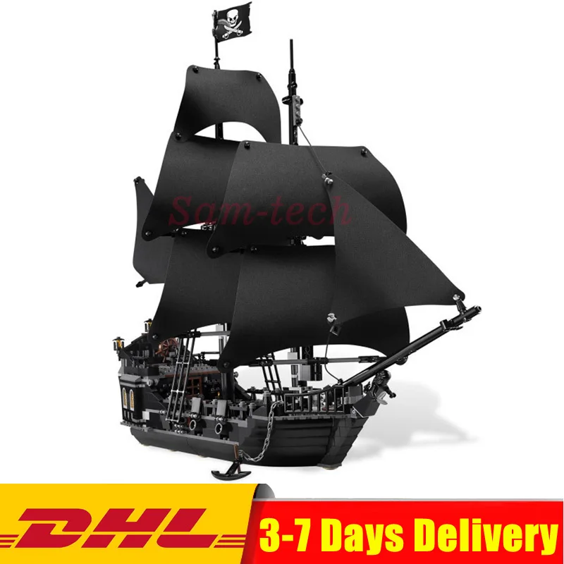

Compatible With Legoing 4184 Pirates of the Caribbean The Black Pearl Ship Building Blocks Set Funny Gifts Toy For Children