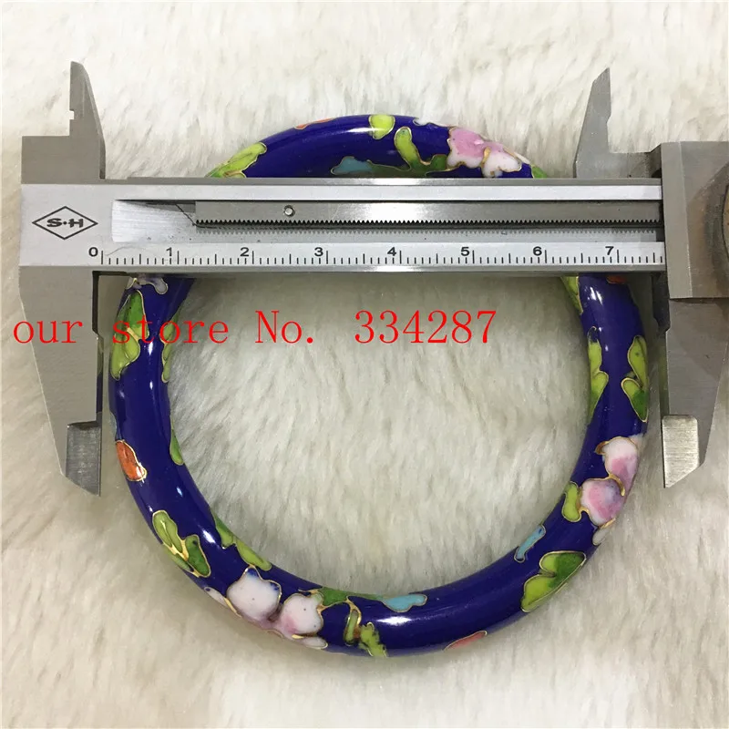 Оптовая продажа 1 шт. китайский браслет ручной работы с эмалью манжетами и