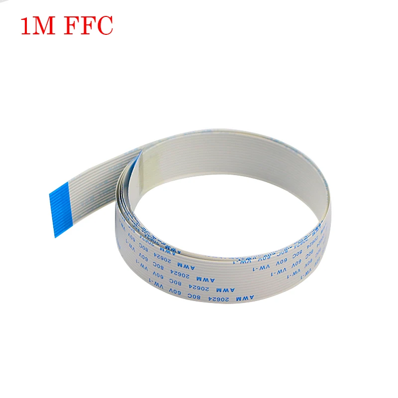 

Raspberry Pi 3 Model B+ Camera 1M Ribbon FFC Line 15pin 0.5mm Pitch Flat Wire Cable for Raspberry Pi 2/3 Camera Module