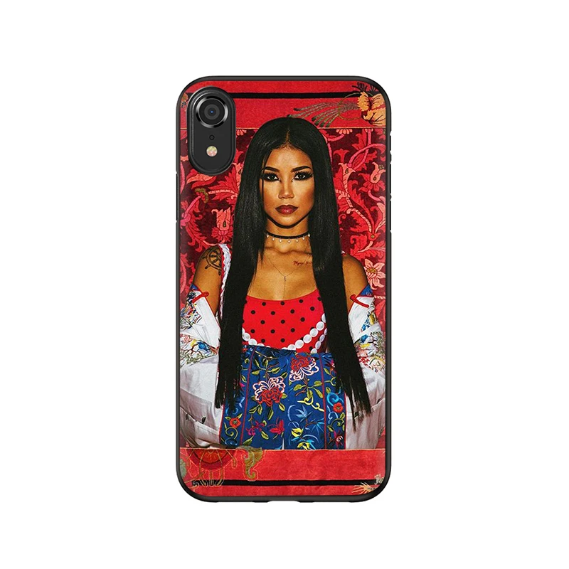 Jhene Aiko Мягкий ТПУ силиконовый чехол для телефона чехол для iPhone 5 5S SE 6 6s 7 8 plus X XR XS 11 Pro Max - Цвет: B12