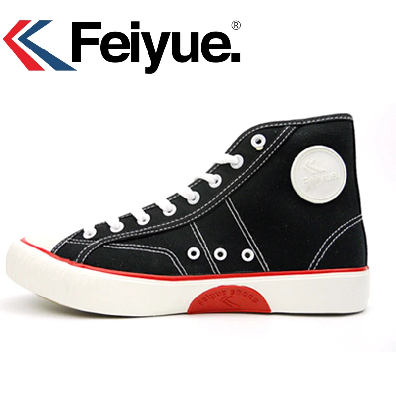 

Keyconcept canvas 2017 Feiyue high black low-cut Mixed shoes Breathable Shaolin Martial Sneakers shoes