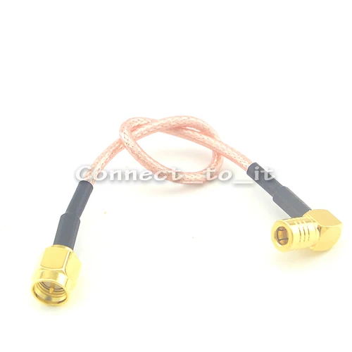 Переходник SMA male SMB female удлинитель кабеля pigtail 10 шт. RG316 15 см|cable low|cable jackconnector rubber |