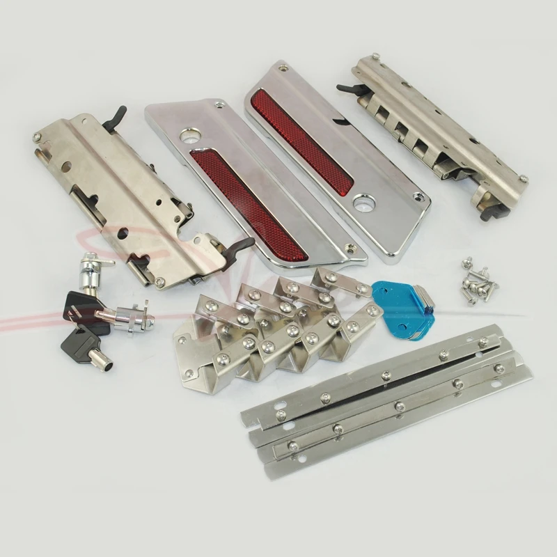 Motorcycle Saddlebag Hardware Latch Hinge Kit For Harley Ultra Classic