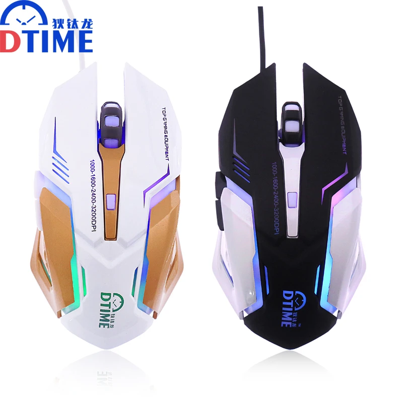 Snigir brand USB laptop Computer pc notebook office Optical Wired Gaming mouse mice for DOTA2 World of tanks gamers LED mause