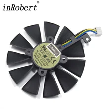 Everflow 87MM T129215SU 4Pin 0 50A Cooling Fan For GTX 980 Ti GTX 1050 1060 1080