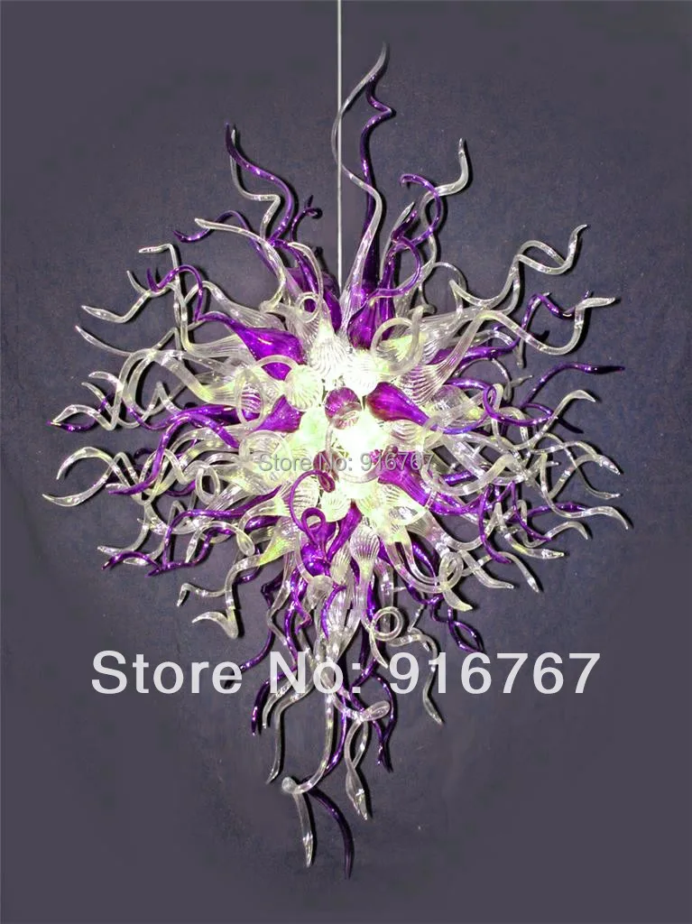 

Free Shipping C152-Cheapest Handmade Light Chihuly Style Chandelier