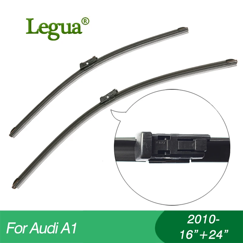 

1 set Wiper blades for Audi A1(2010-),16"+24",car wiper,Boneless wiper, windscreen, Car accessory