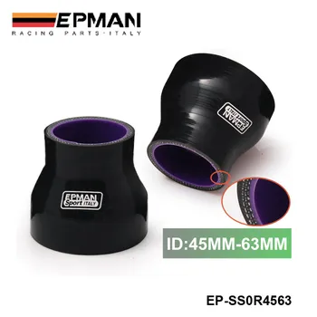 

Black 1.77"-2.48" 45mm-63mm Silicone Straight Reducer Hose For FORD FOCUS DURATEC 1.8L 2.0L For MAZDA MZR 01-1 EP-SS0R4563