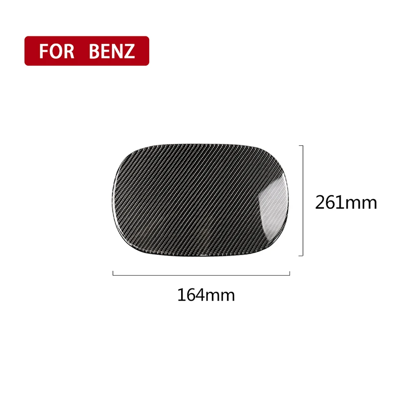 

Sporty fashion car accessory carbon fiber fuel tank cover trim sticker covers For Mercedes W205 c-class 2015-2018 car design
