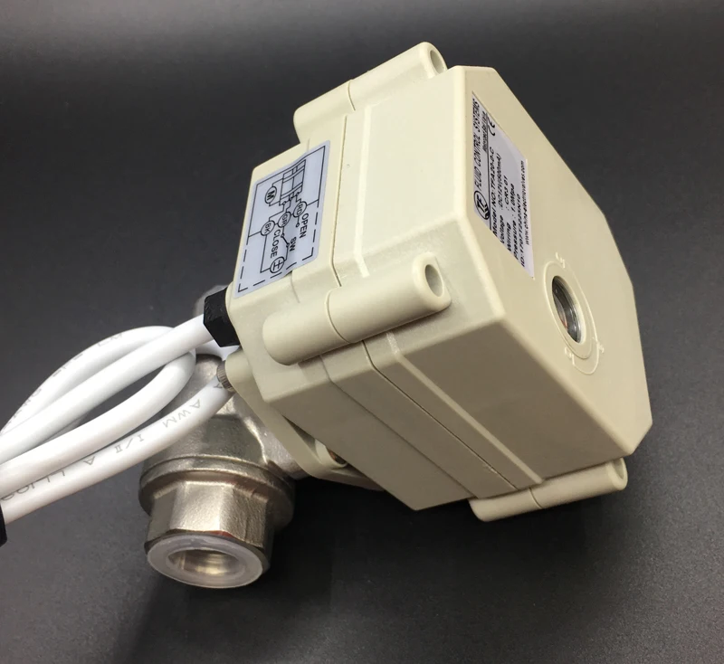 TFM10 S2 C 0 5V 10V или 4 20mA пропорциональный источник питания клапана DC12V DC24V 2 сторонний