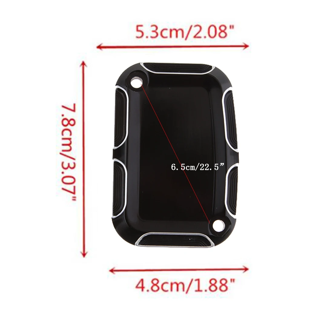 2pcs Brake Master Cylinder Cover For   Touring    