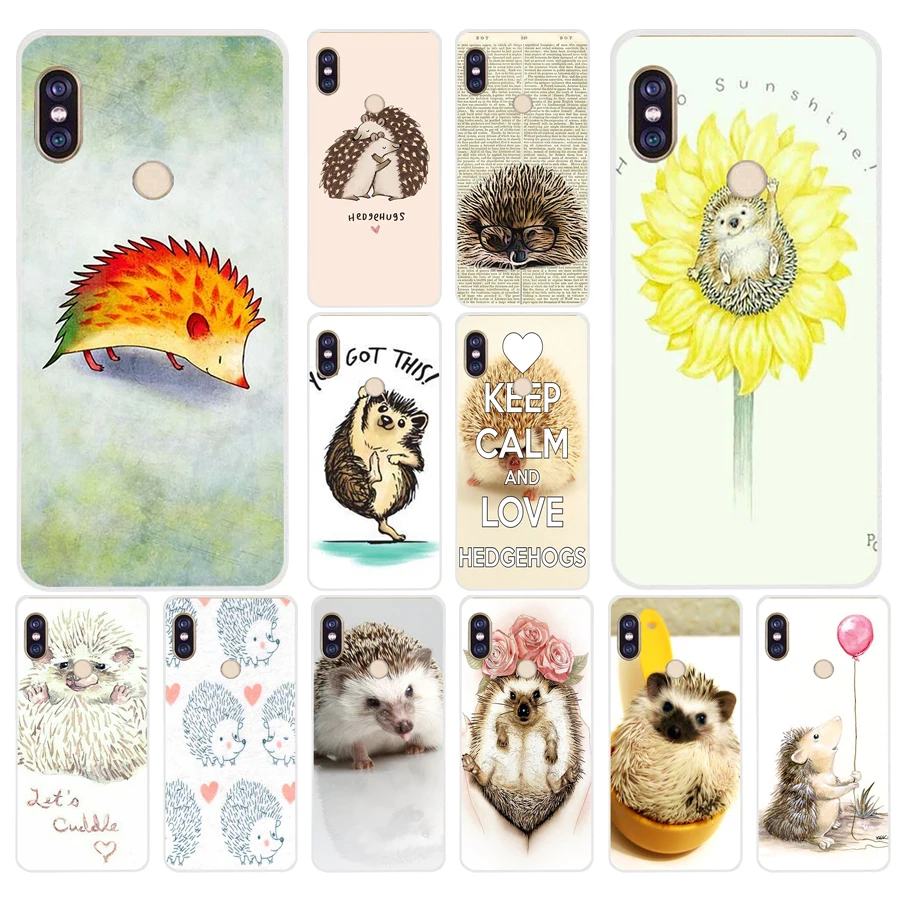 181G Darcy Hedgehog Sheep Custodia Morbida In Silicone Tpu Cover Per Xiaomi Redmi 6 Pro 5 Plus Note 6 Pro 4 4X Mi 8
