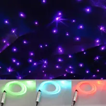 6 Вт сенсорный пульт дистанционного управления светодиодный 12 В светодиодный волоконно-оптический драйвер Свет диагностический прибор для двигателя многоцветный f/автомобильное использование домашняя звезда DIY Декор на потолок RGB