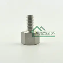 304 SS-1/" NPT x 3/8" Барб Женская резьба варение пива оборудование Фиттинг для самогона