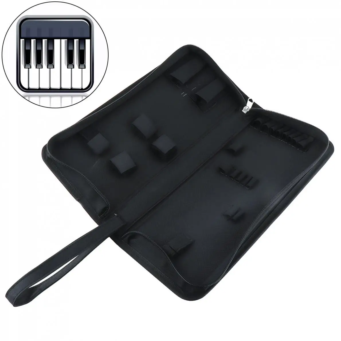 

Soft Lining Support 6-10 pcs Tool Small Size Piano Tuning Tool Bag