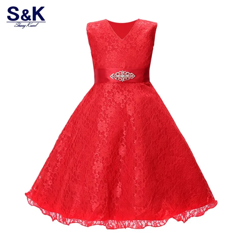

2019Summer Girls Dress Children's Clothing Party Princess Baby Kids Girls Clothing Wedding Dresses Prom Dress Teen CostumeXQ-169