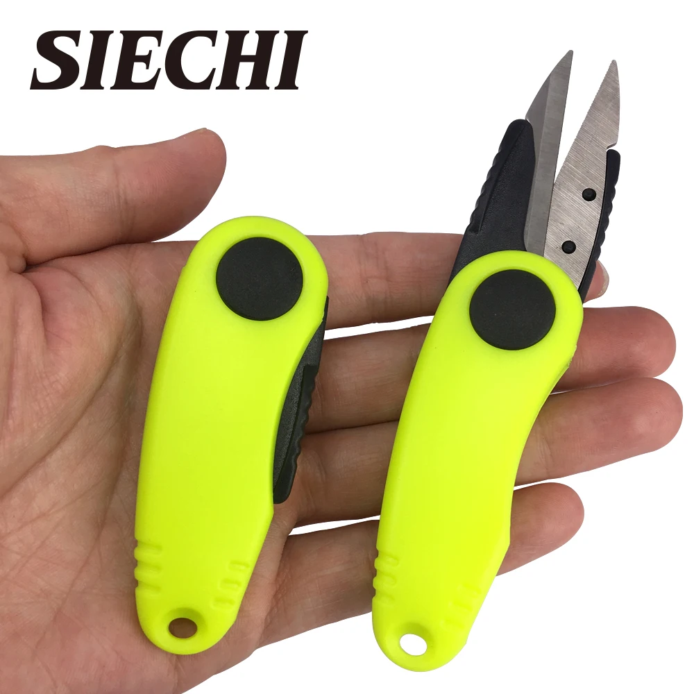 

2pcs Mini Multi-function Portable Plastic Line Cutter Fishing Gear Scissors
