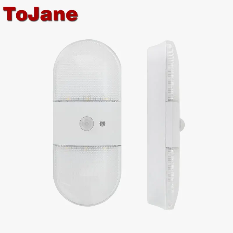 Tojane بقيادة استشعار ضوء خزانة يلة بطارية الصمام مصباح الجدار مصباح خزانة معرضا مصباح الحركة اللاسلكية لاسلكي TG206 aa البطارية