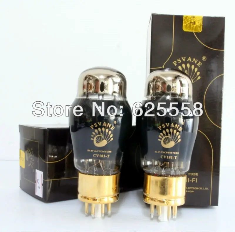 

Match 1 pair PSVANE CV181 -T 6SN7 TUBES FREE SHIPPING Tester Guarantee