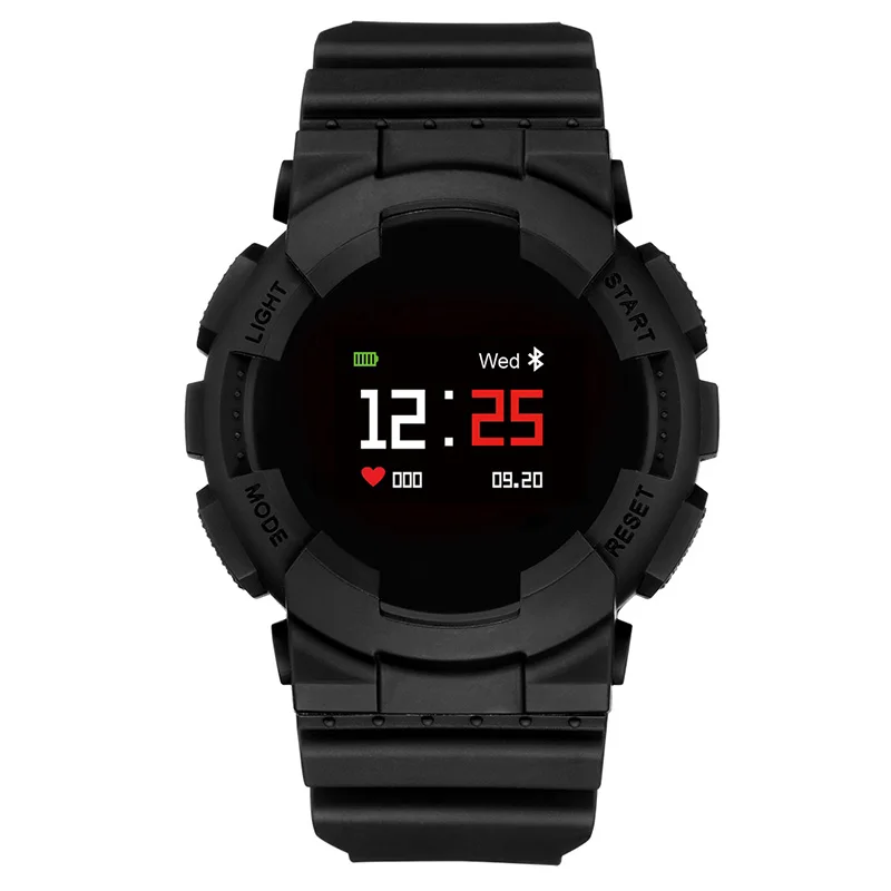 

Modle X Sports Watch Men 40 days Standby Pedometer Heart Rate Monitor IP68 Waterproof Fitness Smartwatch Connect Iphone Android